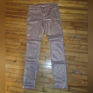 Women's Only Skinny Jeans Shimmery Pink,great condition